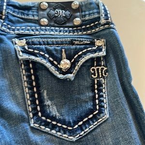 Miss me jeans 32 inseam slight fading in denim